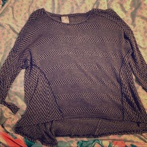 Blu-pepper shirt. (A little see through)